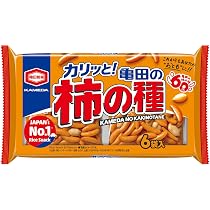 Amazon.co.jp: 【Amazon.co.jp限定】亀田製菓 亀田の柿の種6袋詰 180g